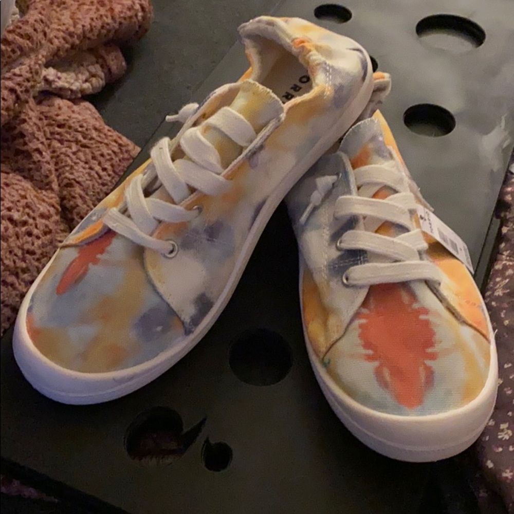 Torrid tie dye sneakers/gym shoes